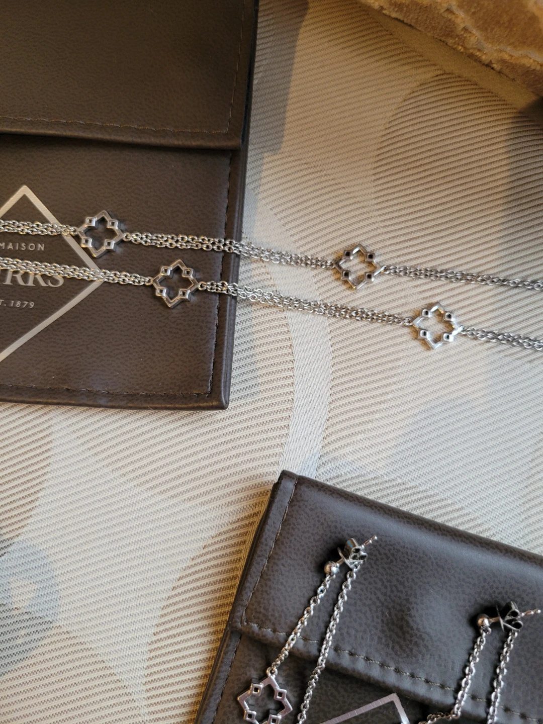 Authentic Maison Birks Silver 3pc Jewellery Set. Muse Collection - photo 5