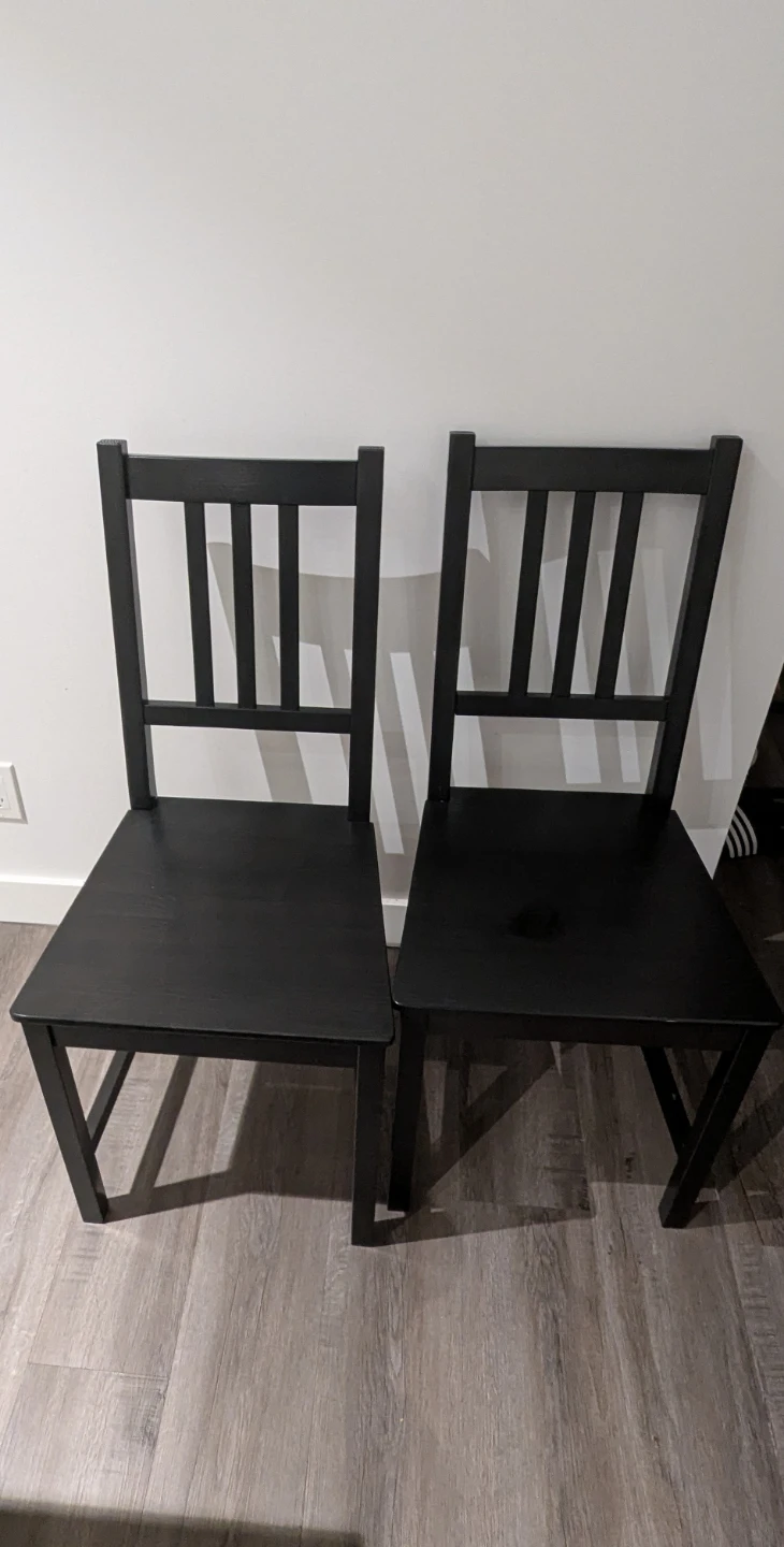 Round Dining Table & 2 Chairs - photo 2