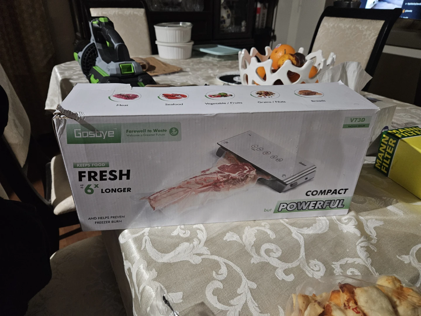 Gosbye V73D Vacuum Sealer - Like New!
