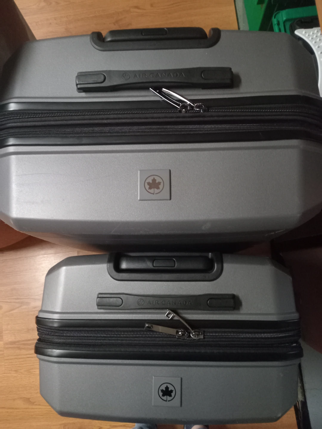 Air Canada Grey Hardside Spinner Luggage Set - photo 2