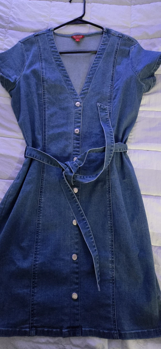 Guess Denim Dress with Belt