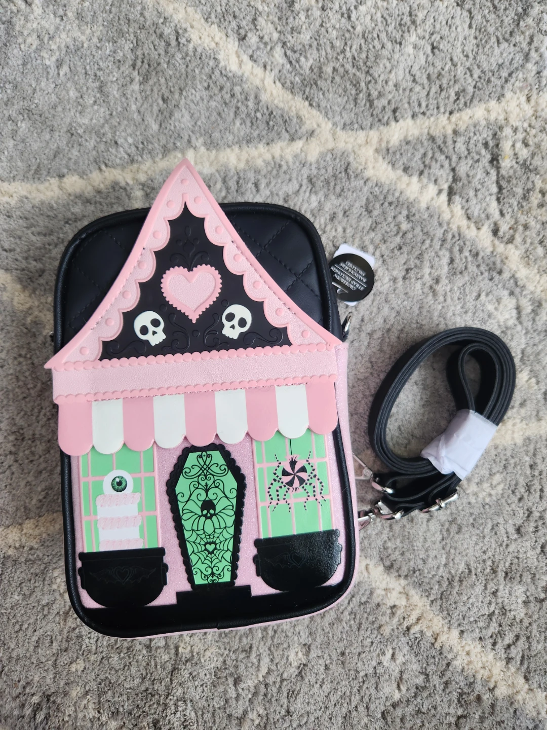 Bath and Bodyworks Haunted House crossbody bag