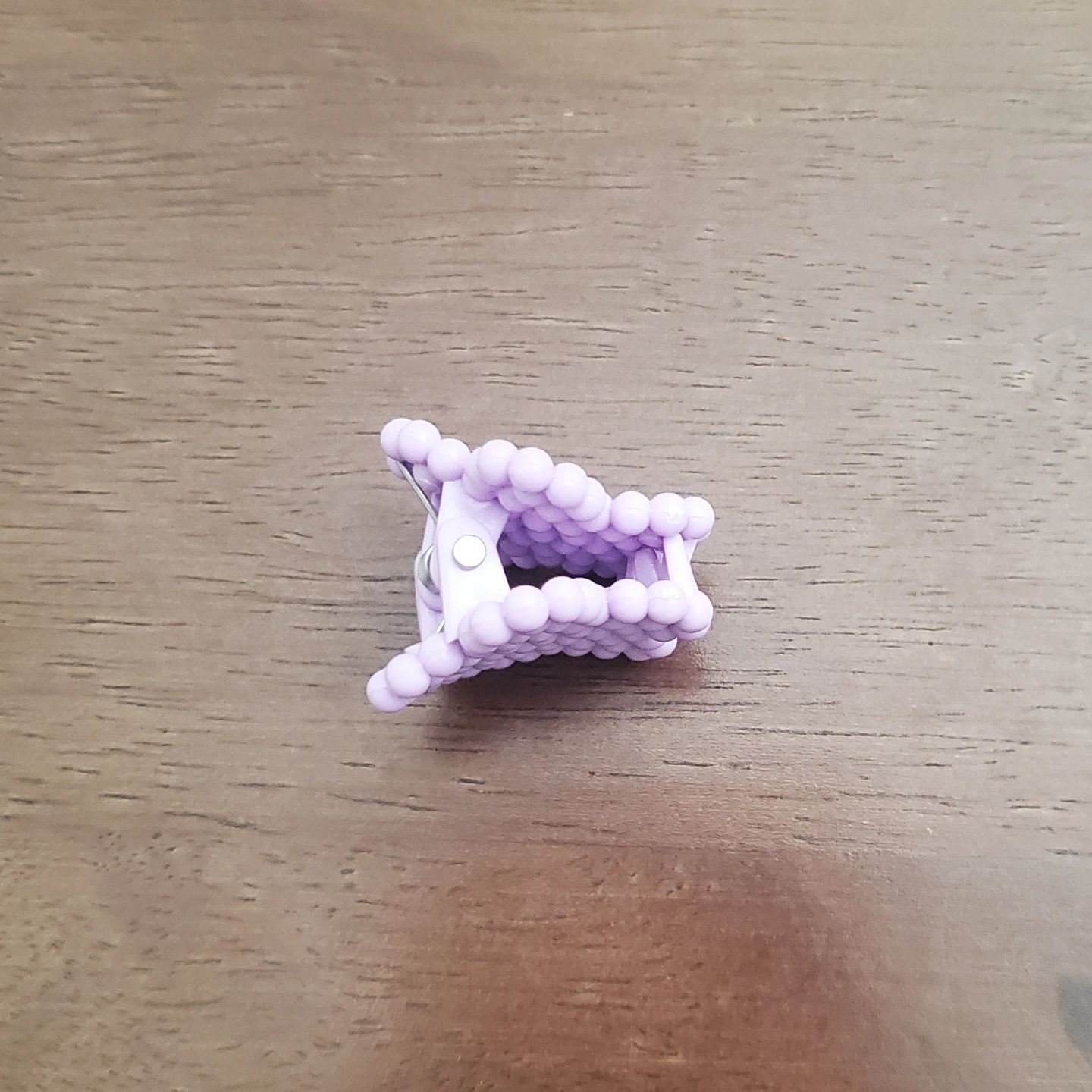 Purple Star Bead Hair Clip - photo 2