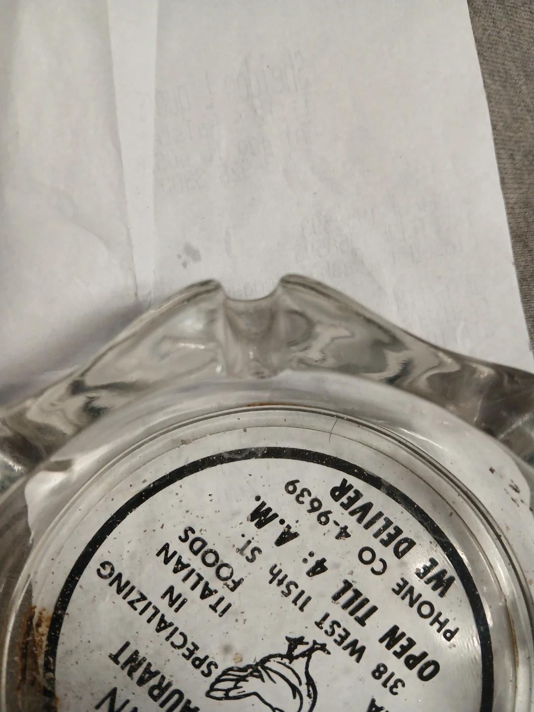 Chicago's Smokey's Venice Inn Ashtray - photo 3