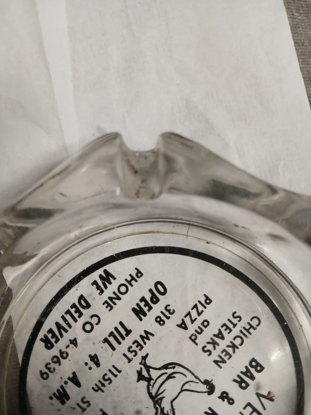 Chicago's Smokey's Venice Inn Ashtray - photo 4