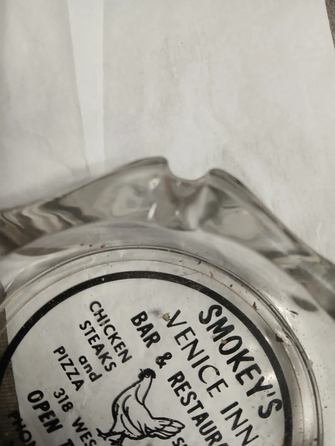 Chicago's Smokey's Venice Inn Ashtray - photo 5