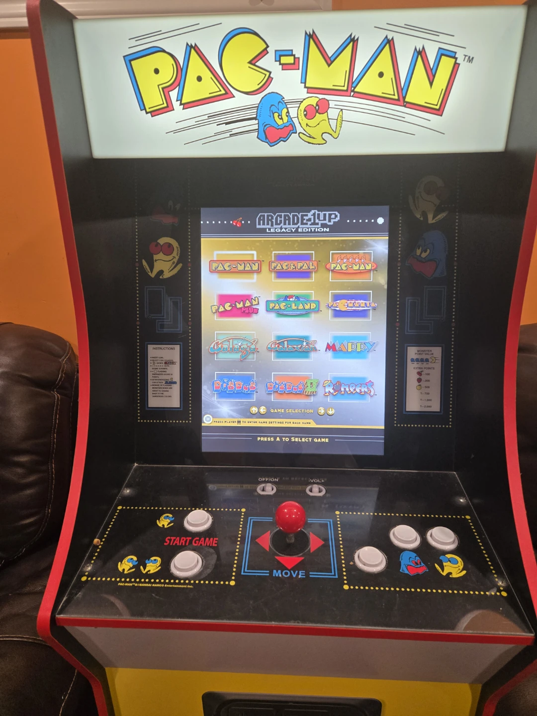 Arcade1Up Legacy Edition Pac-Man Arcade Machine