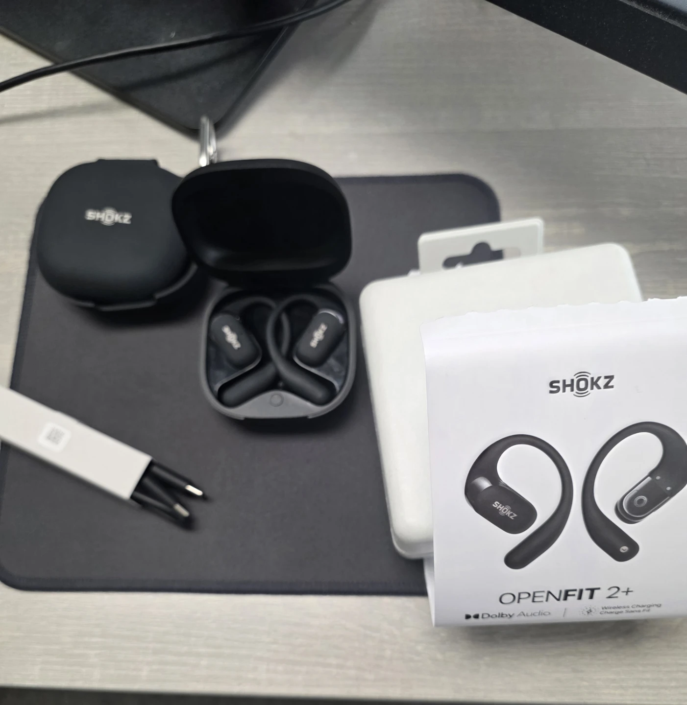 Shokz OpenFit 2+ Wireless Charging Case