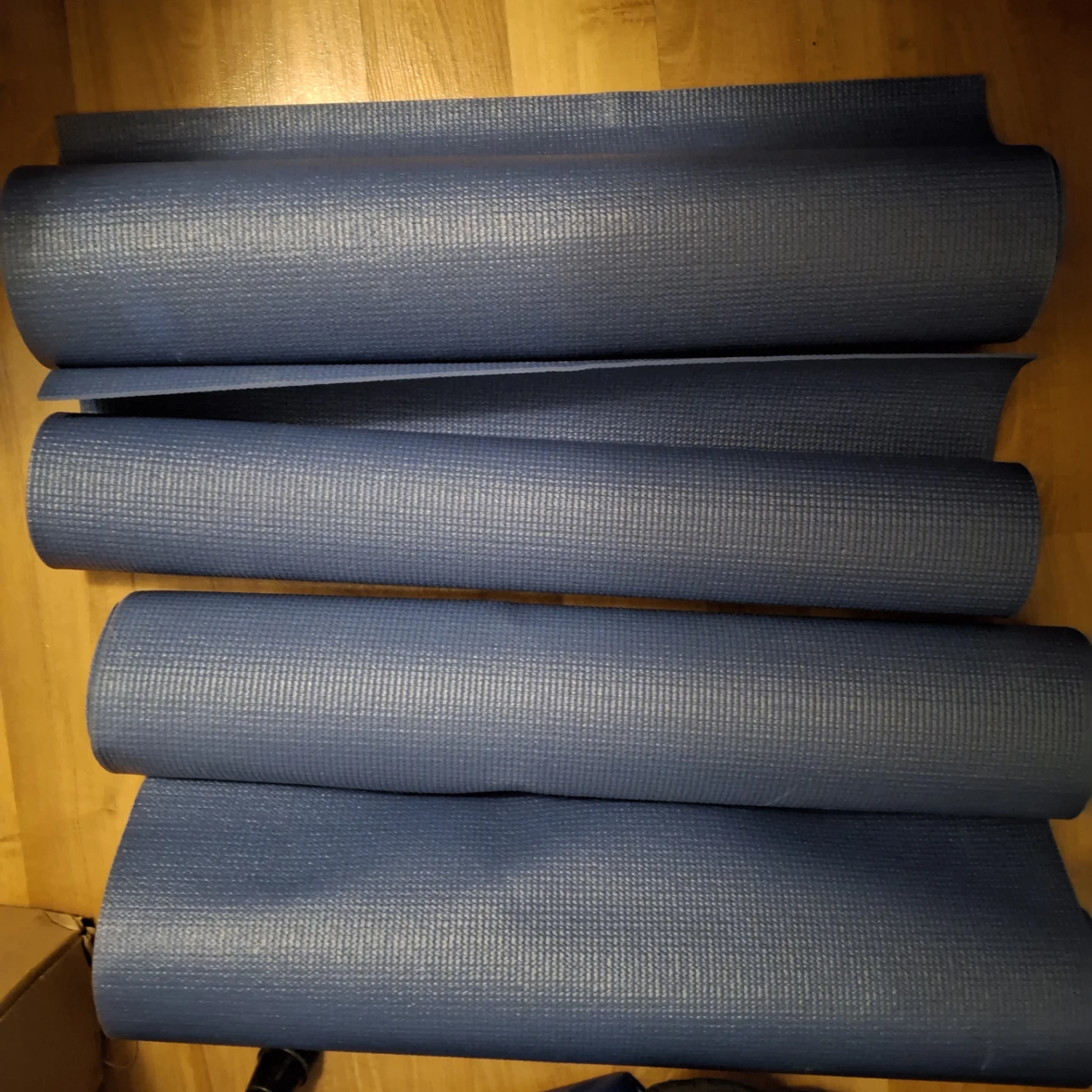 Blue Yoga Mats  3 available $10 each
