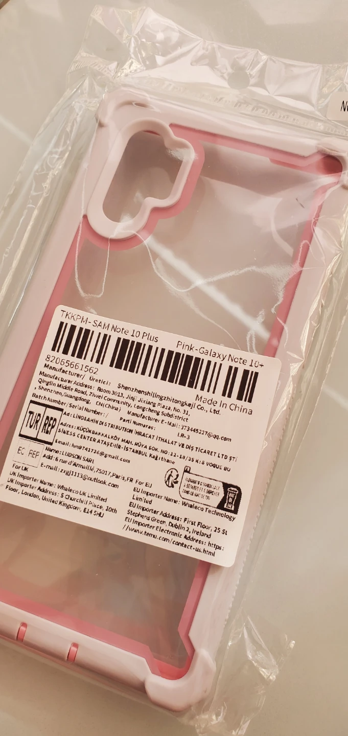 Samsung Galaxy Note 10 Plus Phone Case - Pink - photo 3