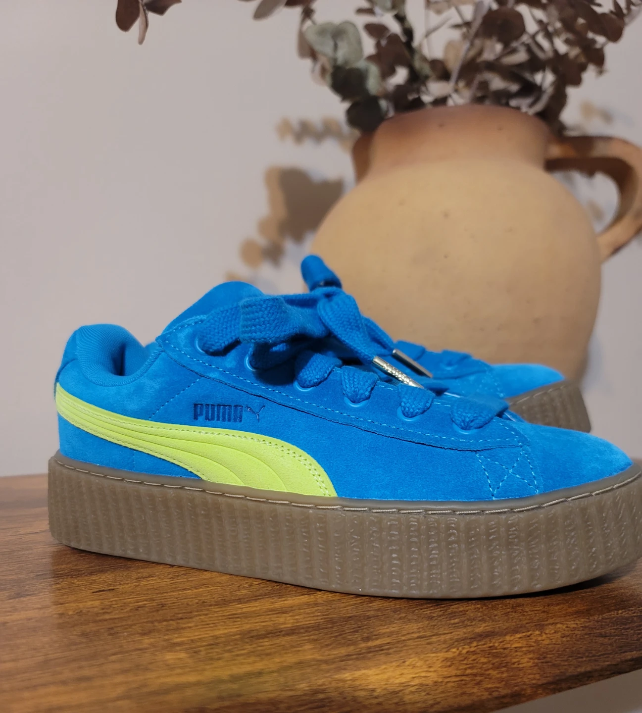 Fenty x Puma Creeper Phatty Speed Blue-Lime Pow-Gum NWT Sz 8.5 - photo 4