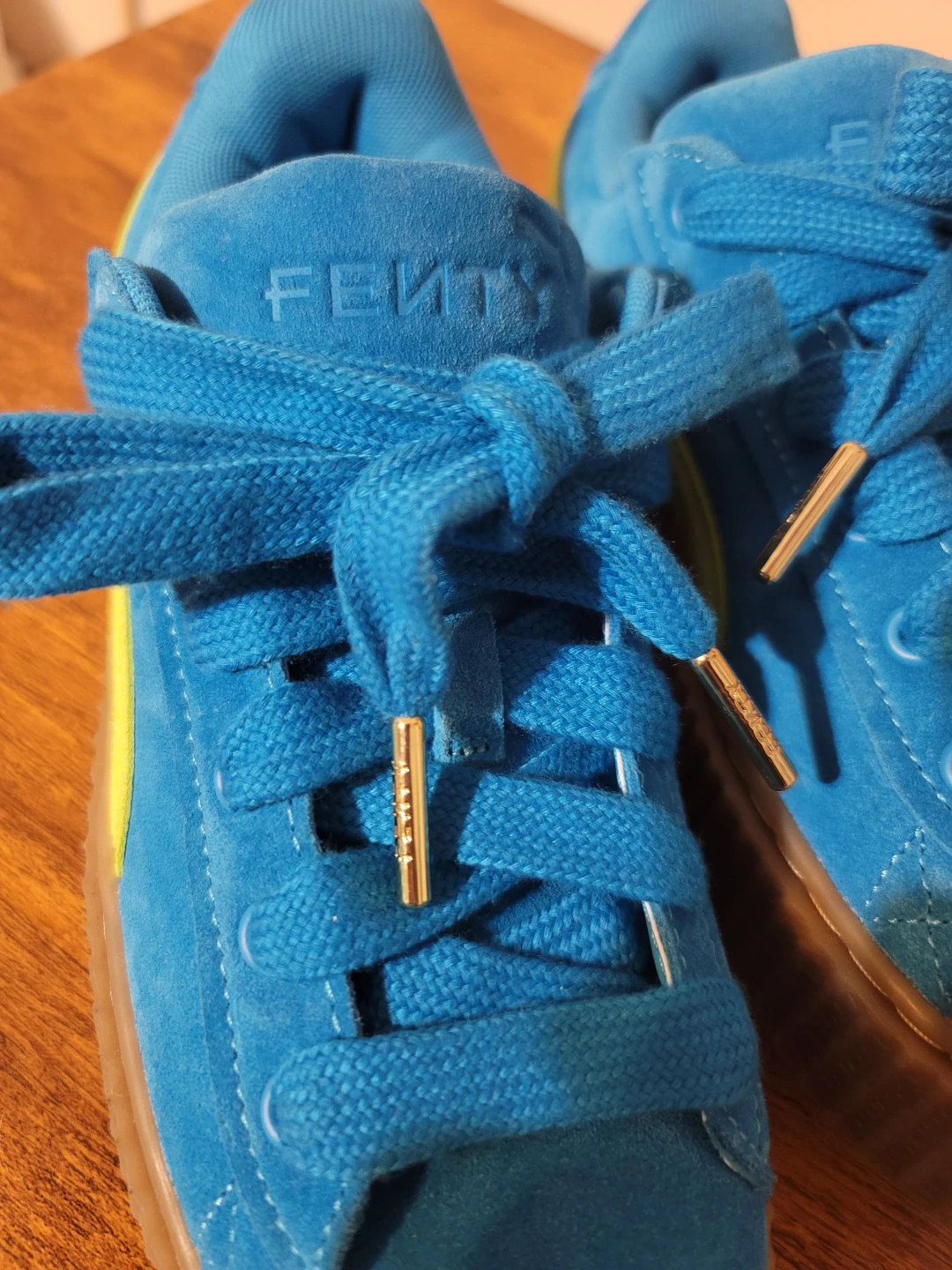 Fenty x Puma Creeper Phatty Speed Blue-Lime Pow-Gum NWT Sz 8.5 - photo 5