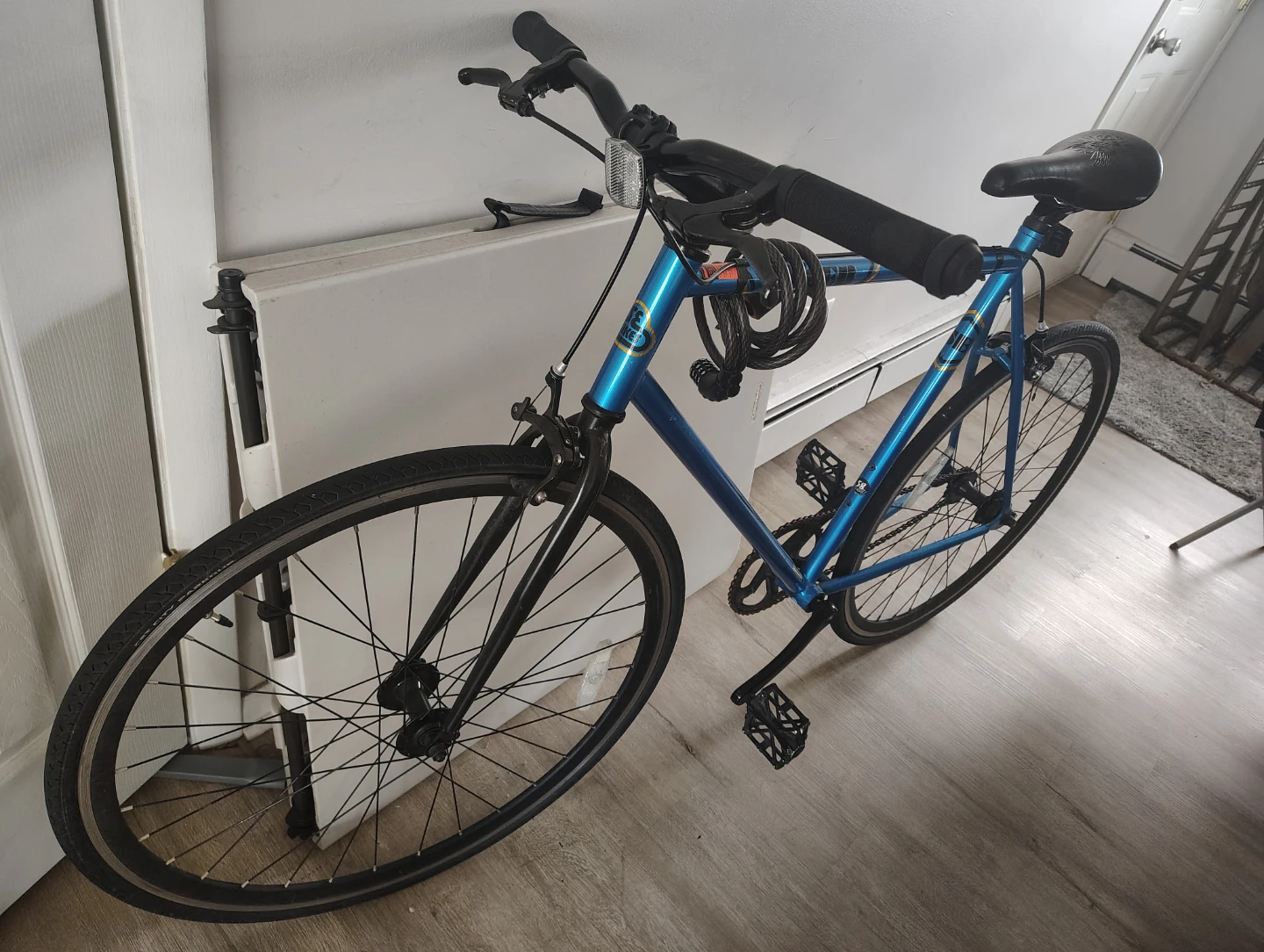 Blue Road Bike fixie - photo 2