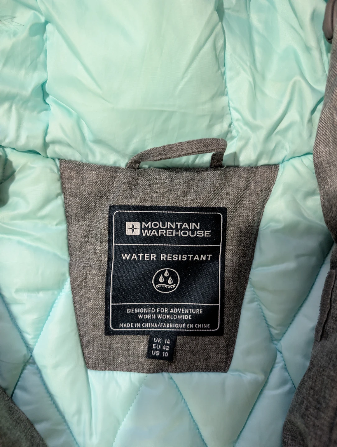 Mountain Warehouse Grey Winter Coat - Size 10 - photo 4