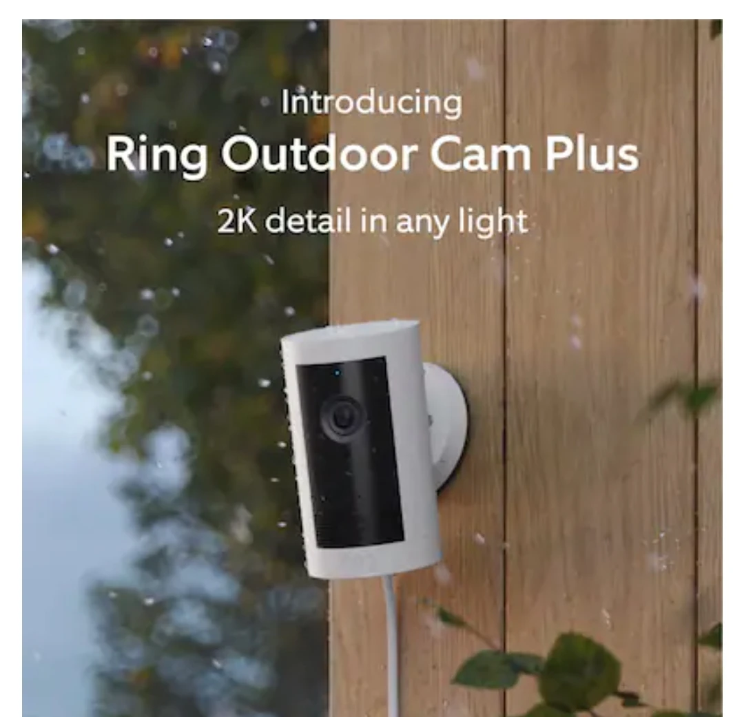 Ring Outdoor Cam Plus 2K Plug-In - photo 2
