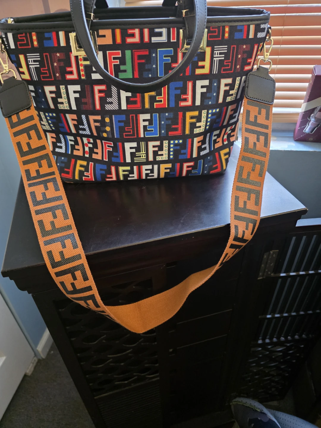 Fendi Tote Bag with Shoulder Strap