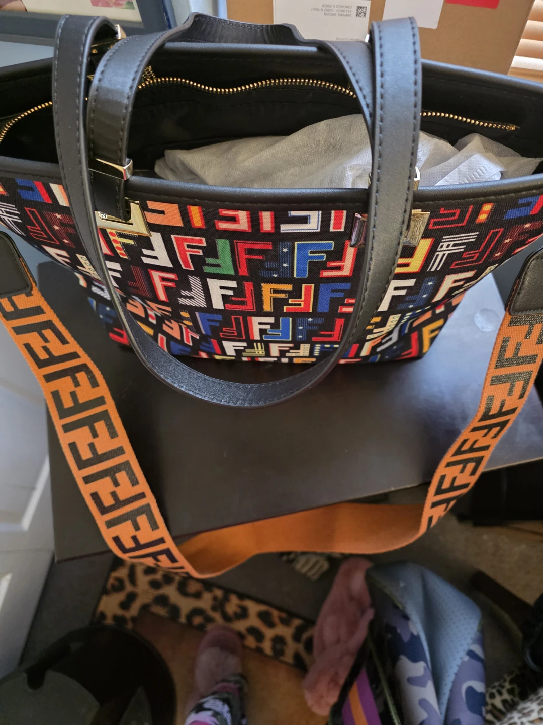 Fendi Tote Bag with Shoulder Strap - photo 2