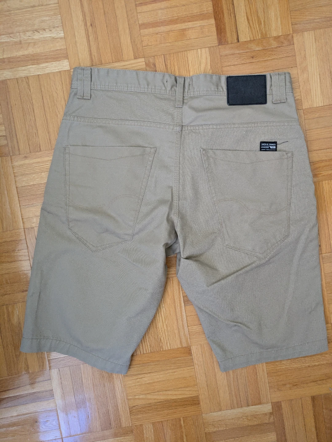 Jack and Jones Tan Flat Front Shorts (large) - photo 2