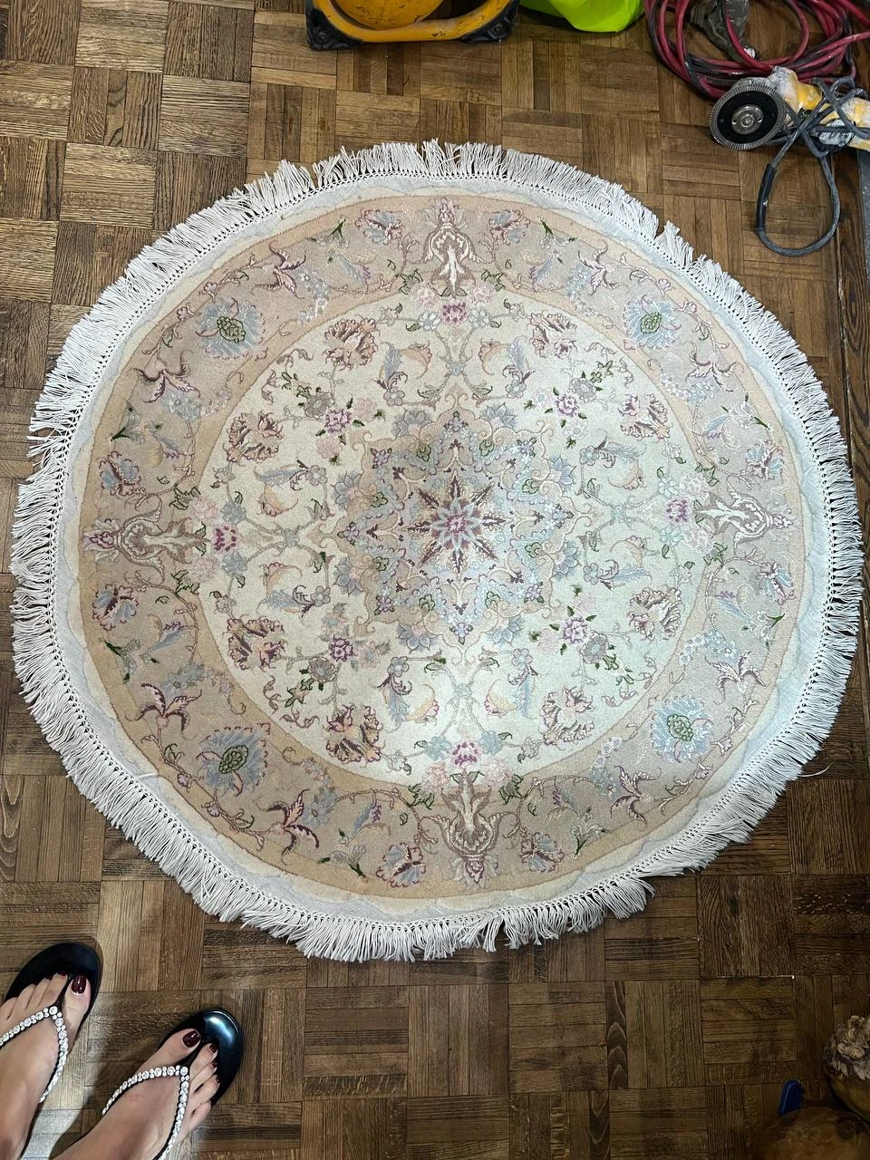 Iranian Handmade Silk Rug