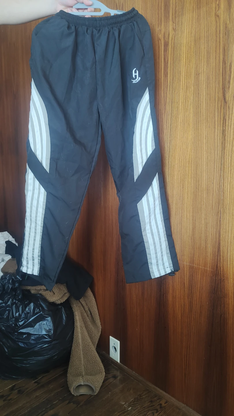 UHLAYEO Black Track Pants