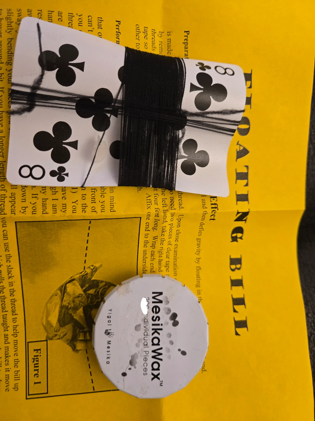Complete Magic Levitation Kit –Wax, Invisible Thread & Guide!