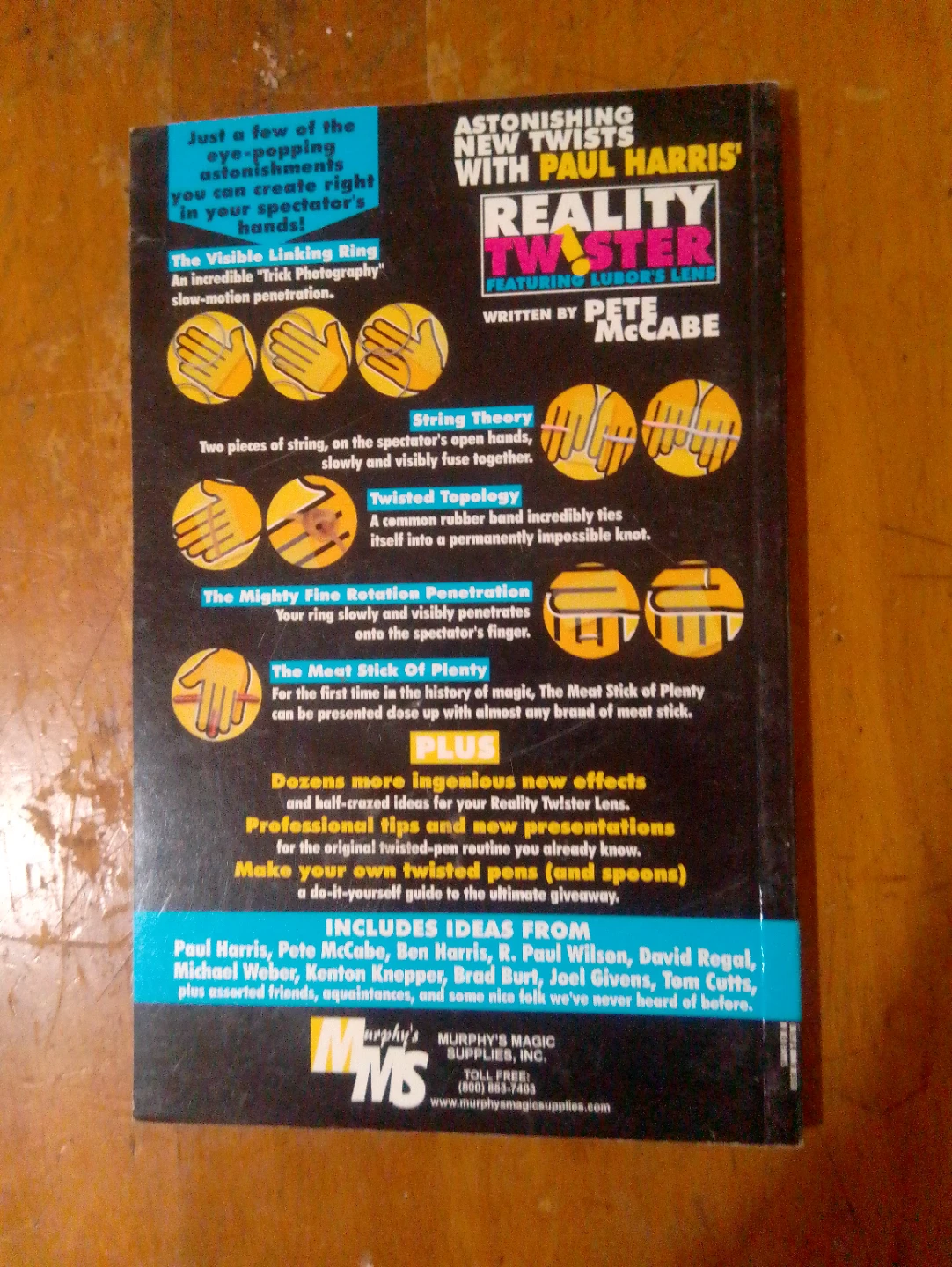Astonishing New Twists with Paul Harris' Reality Twister Book - photo 2
