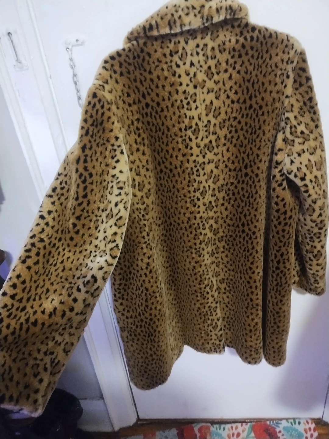 Jessica Leopard Print Faux Fur Coat G/L - photo 3