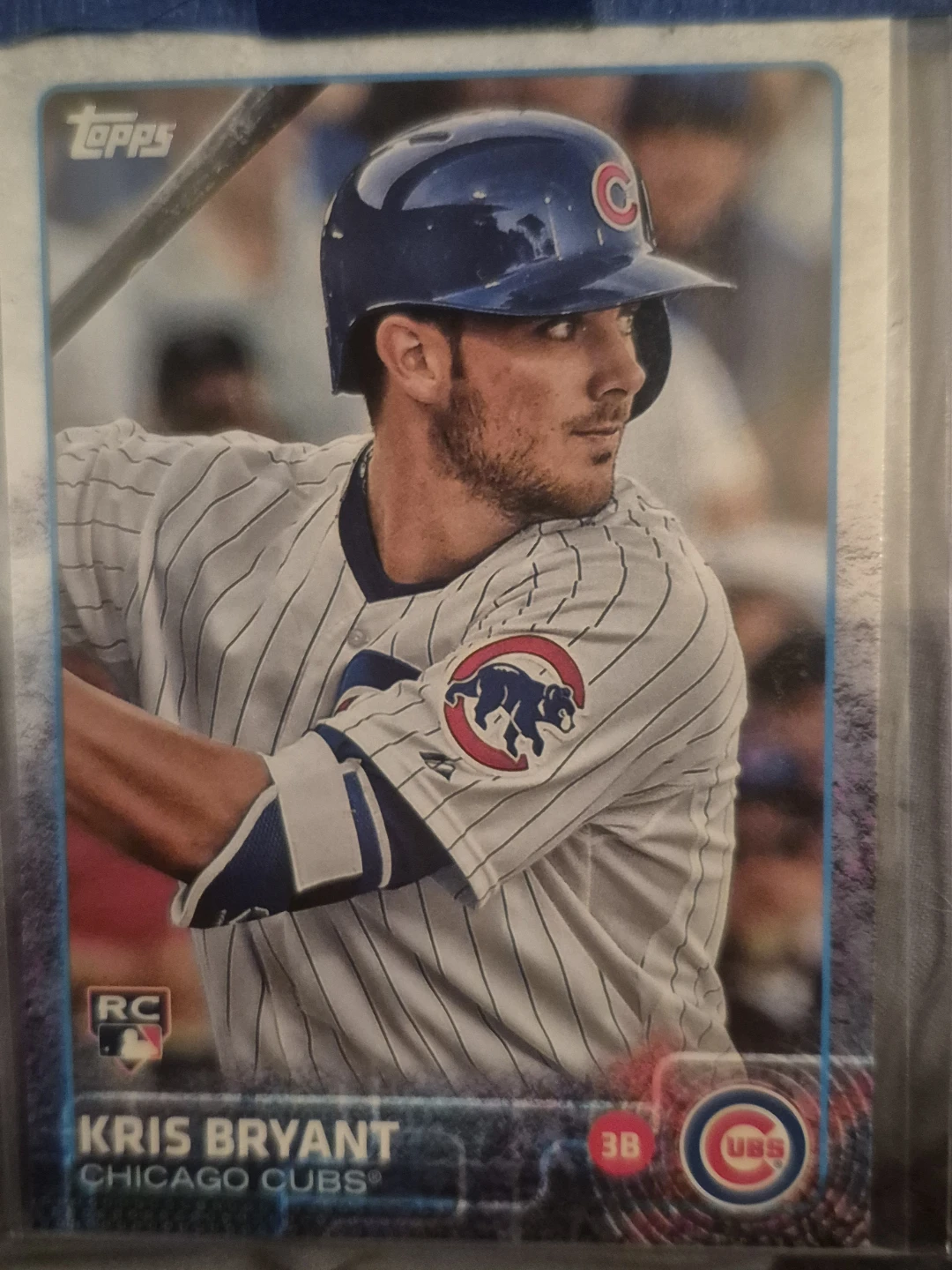 Kris Bryant Chicago Cubs Topps Rookie Card - photo 4