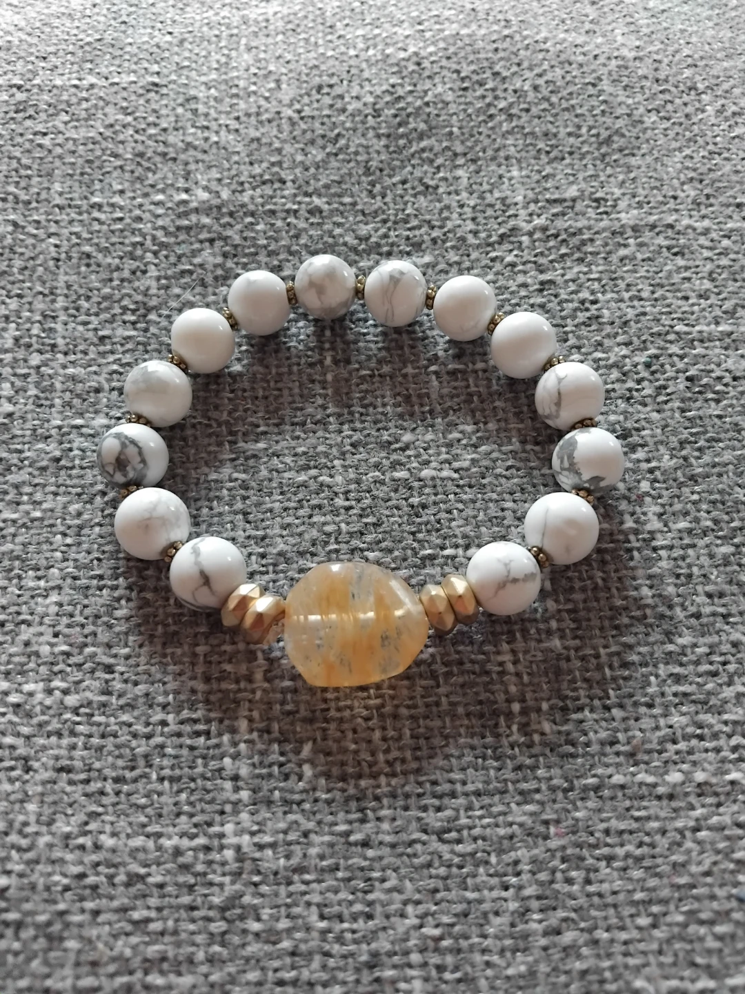 Three natural stone Beaded Bracelets - photo 4