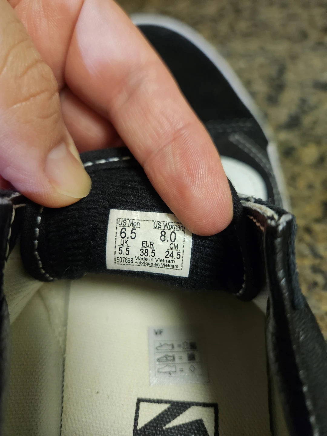 Vans Old Skool Black/White - US Women's 8 - photo 4