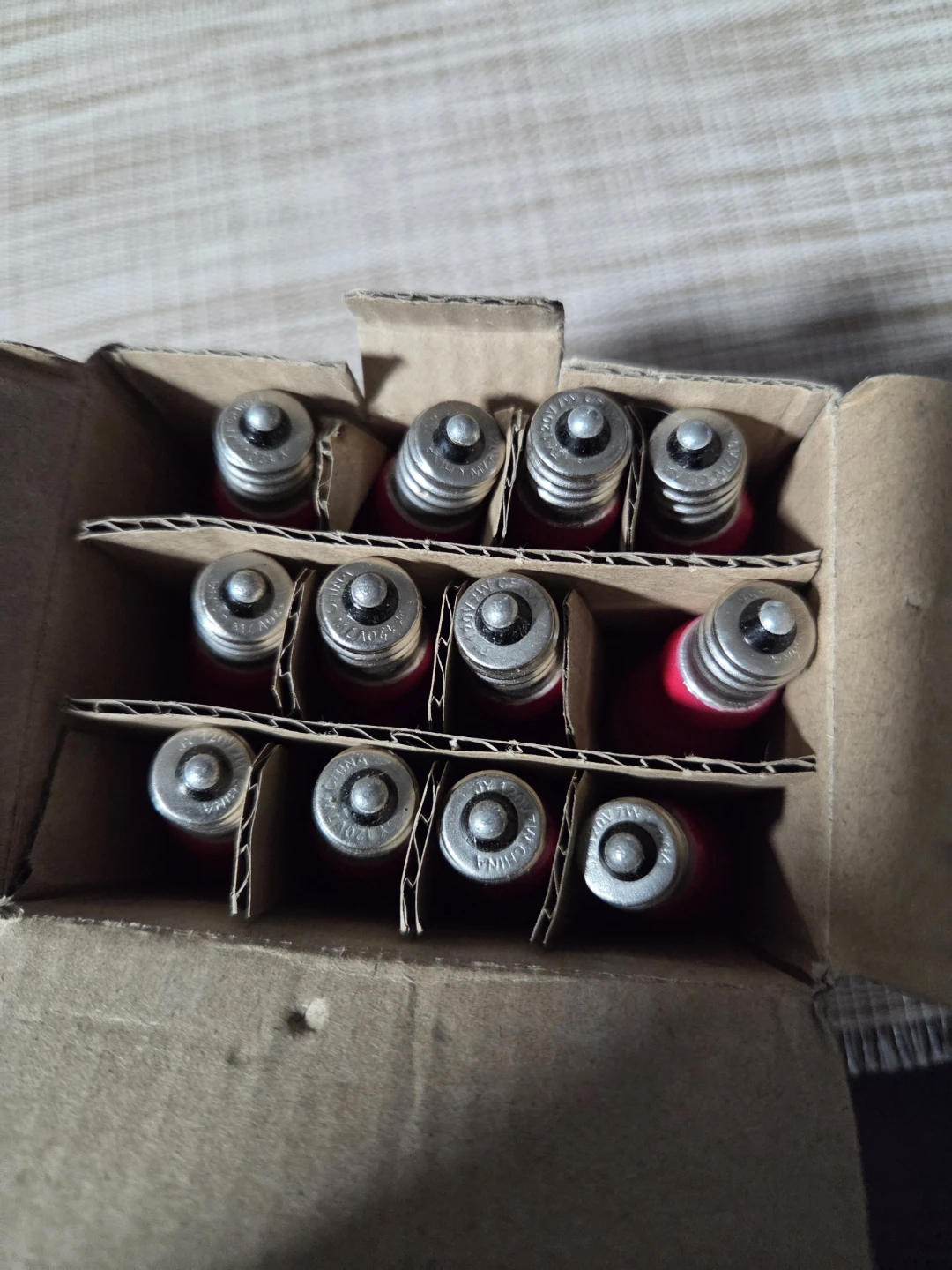 C18 Replacement Bulbs - Red/Yellow Flame Tip - 12 Pack - photo 2