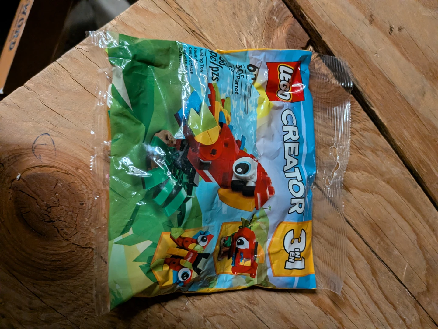 LEGO Creator 3-in-1 Parrot Building Toy (30581) - photo 2
