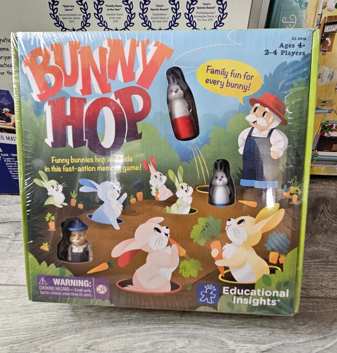 Bunny Hop Game by Educational Insights - Ages 4+