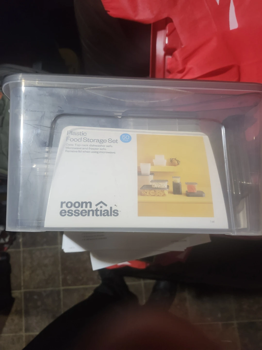 Room Essentials Plastic Food Storage Set