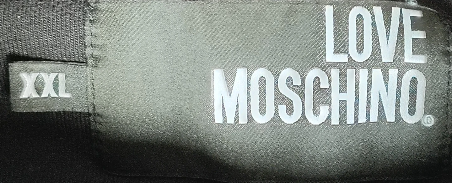 LOVE Moschino Black Zip-Up Hoodie - photo 2