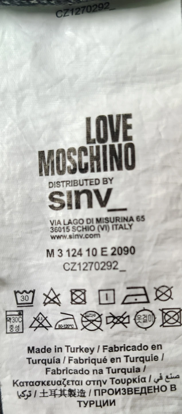 LOVE Moschino Black Zip-Up Hoodie - photo 3