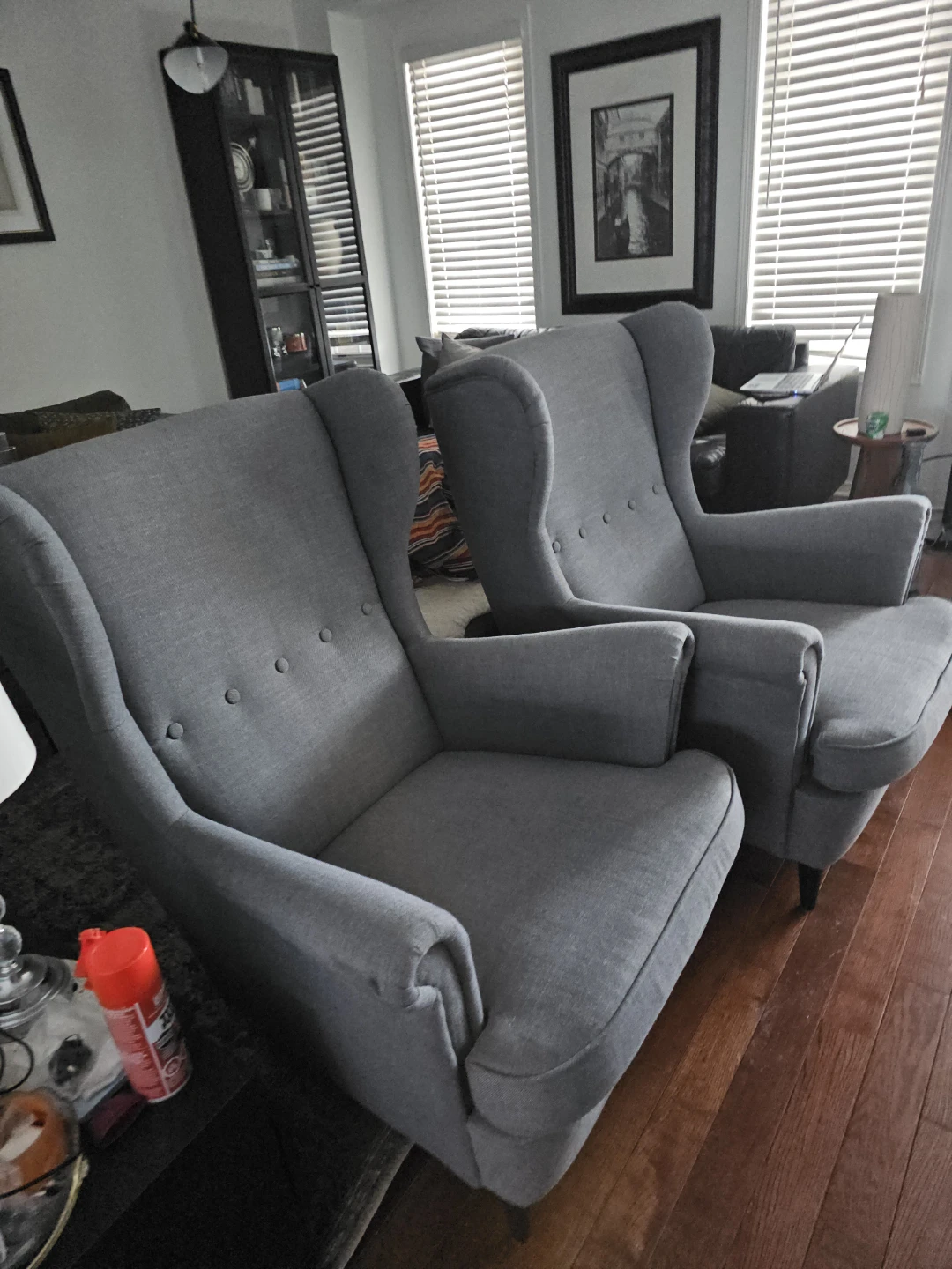 IKEA Strandmon Arm Chair-Grey - photo 2