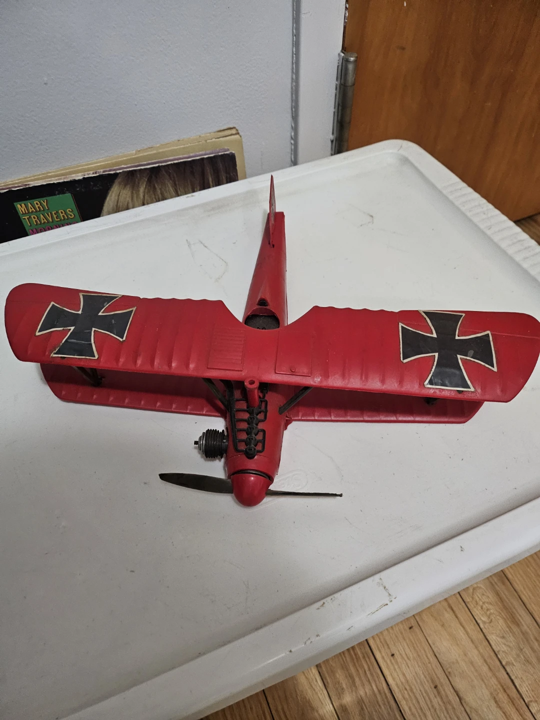 TESTORS RED BARON GAS PLANE