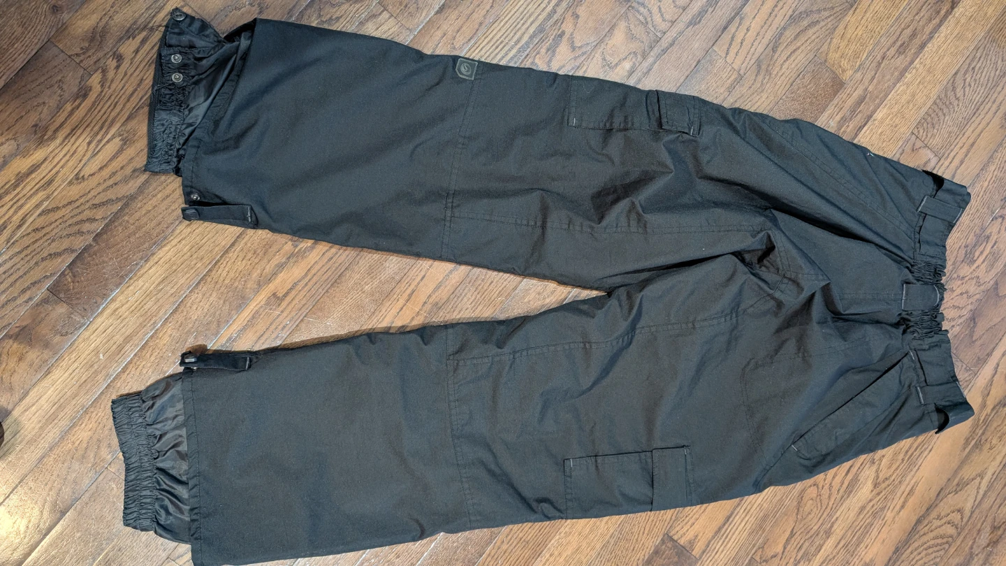 Board Sports Black Snow Pants Size youth  14/16 - photo 2