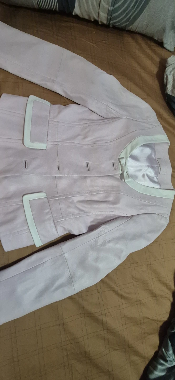 Baby Phat Pink Leather Jacket