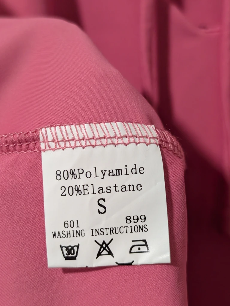 Pink Cap Sleeve Dress - Size S - photo 3