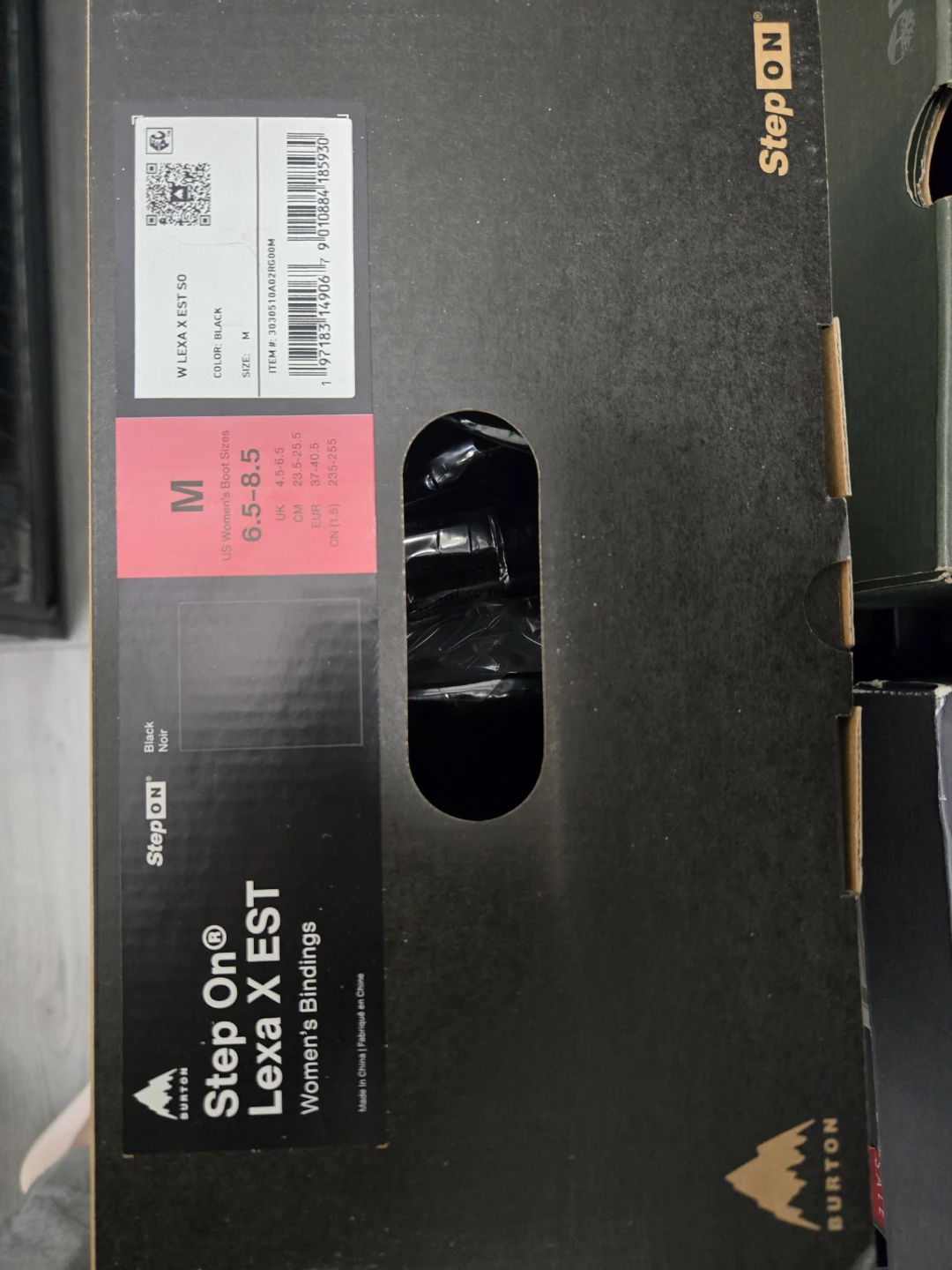New Burton Step On Lexa X EST Women's Bindings - Black, M - photo 2