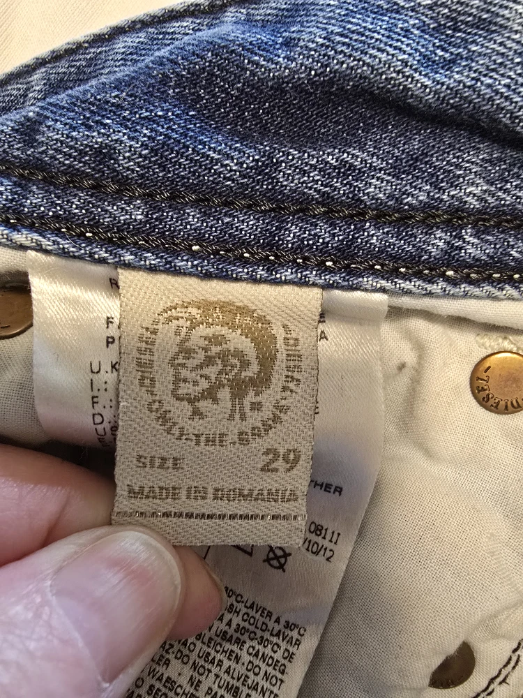 Diesel Industry Jeans, Size 29