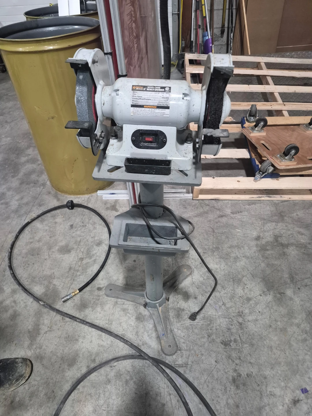 Central Machinery 8" Bench Grinder