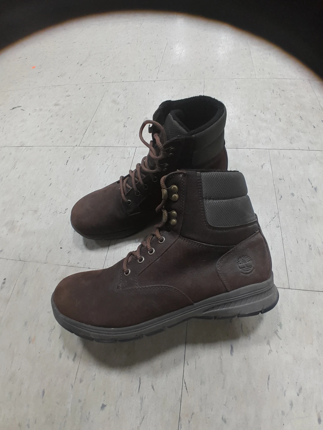 Timberland Brown Leather Boots Original Size 10