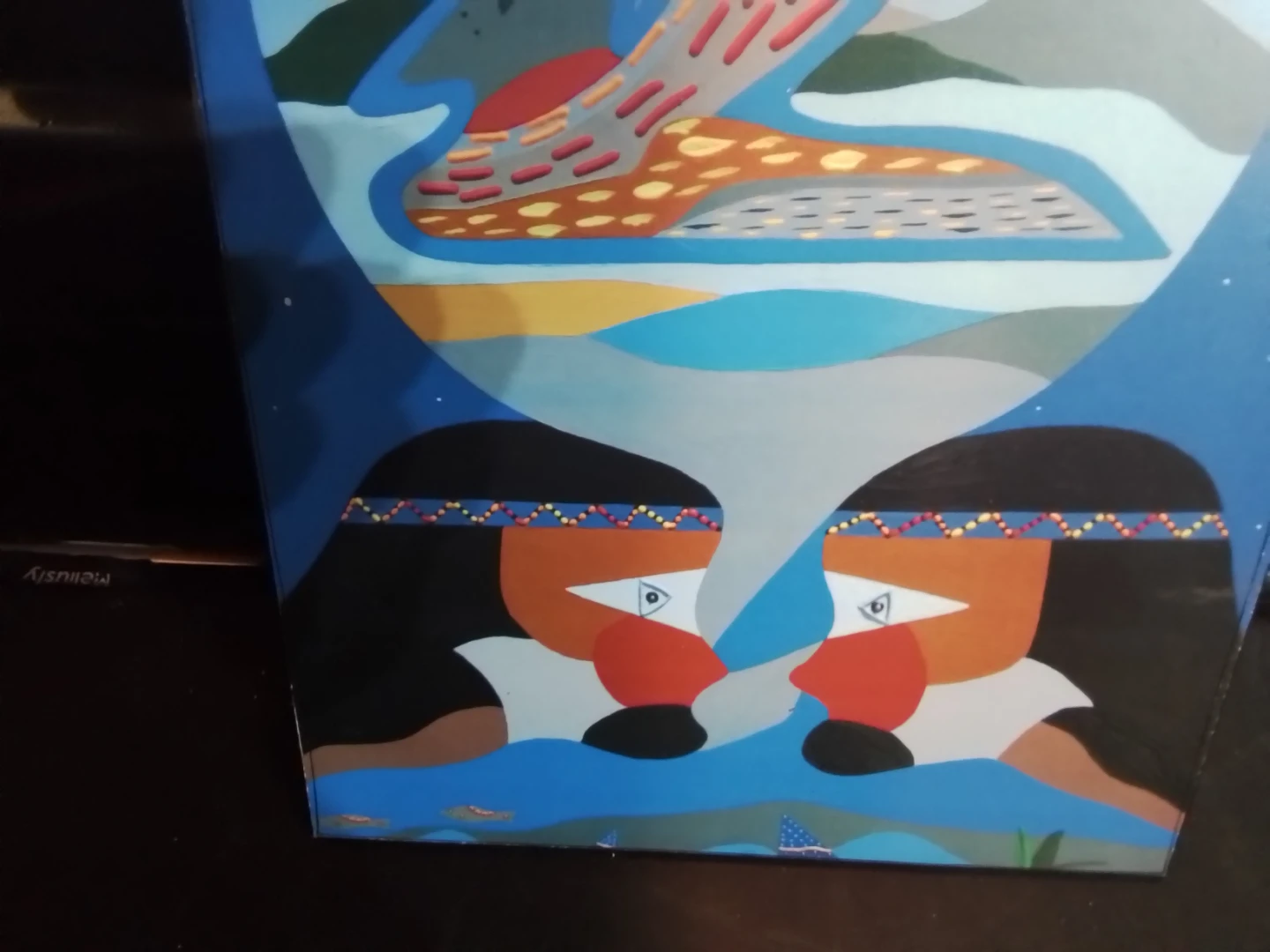 Indigenous Art on Plaque 8x11" - photo 3