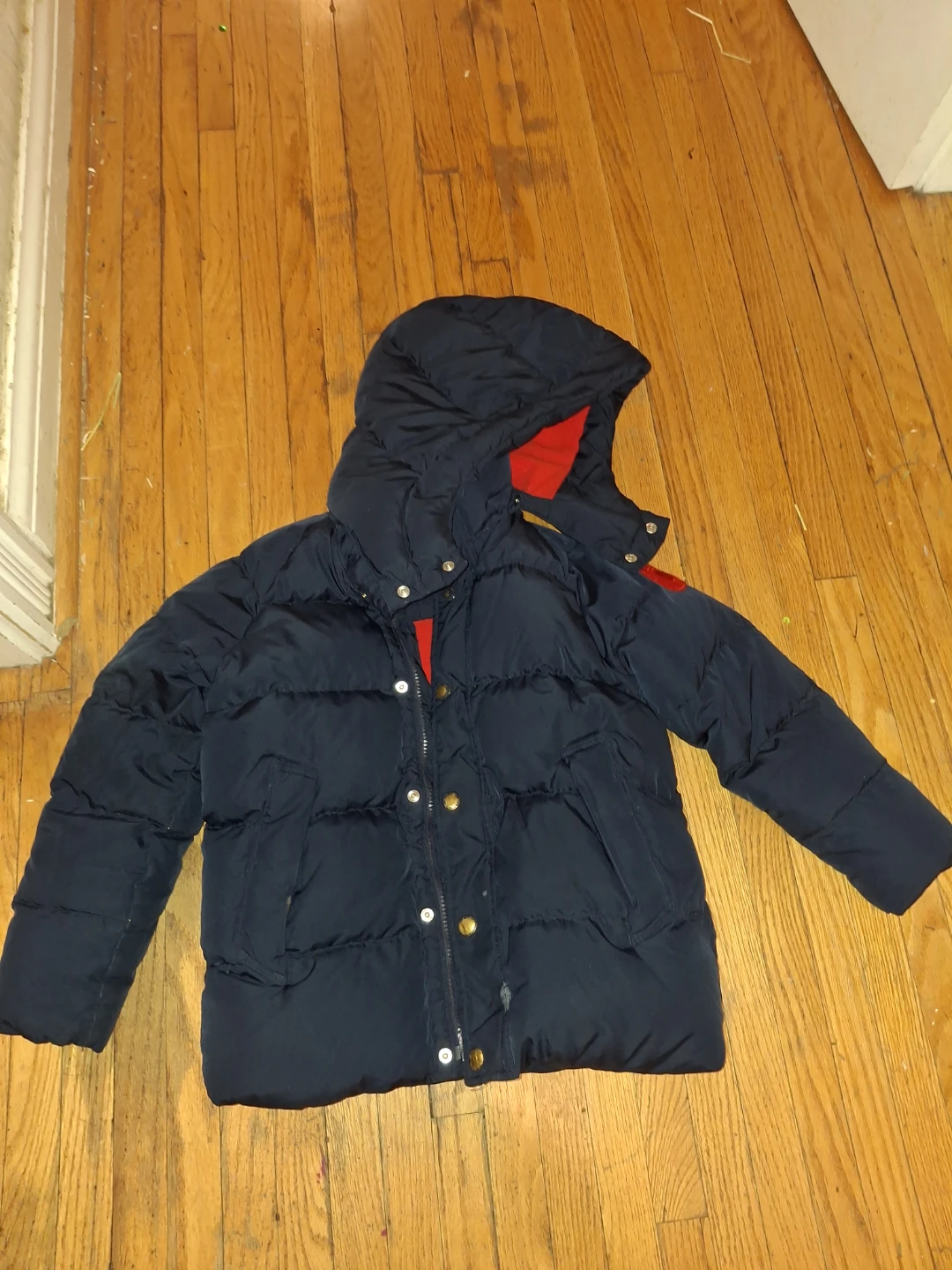 GAP Kids Navy Blue Puffer Jacket