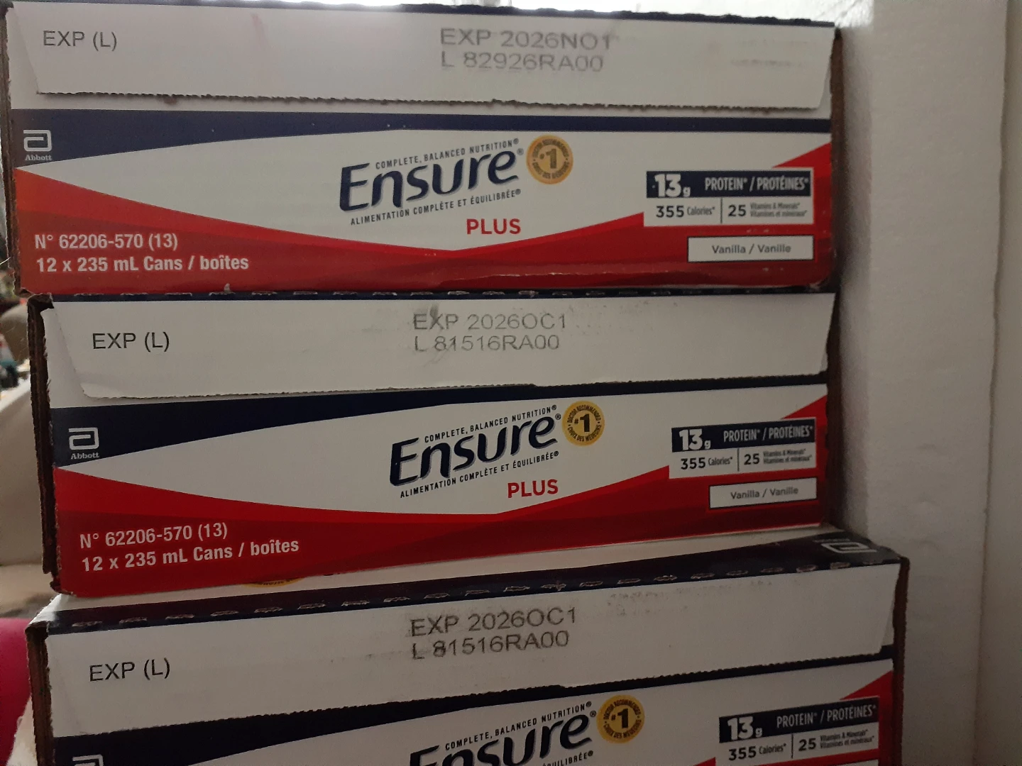 Ensure Plus Vanilla 12 x 235 mL - photo 2
