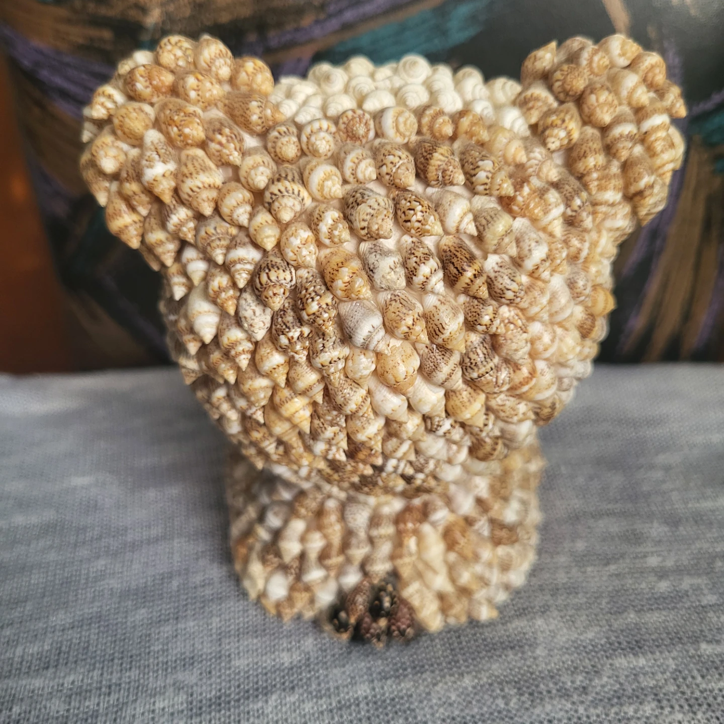 Seashell Teddy Bear Figurine - photo 2