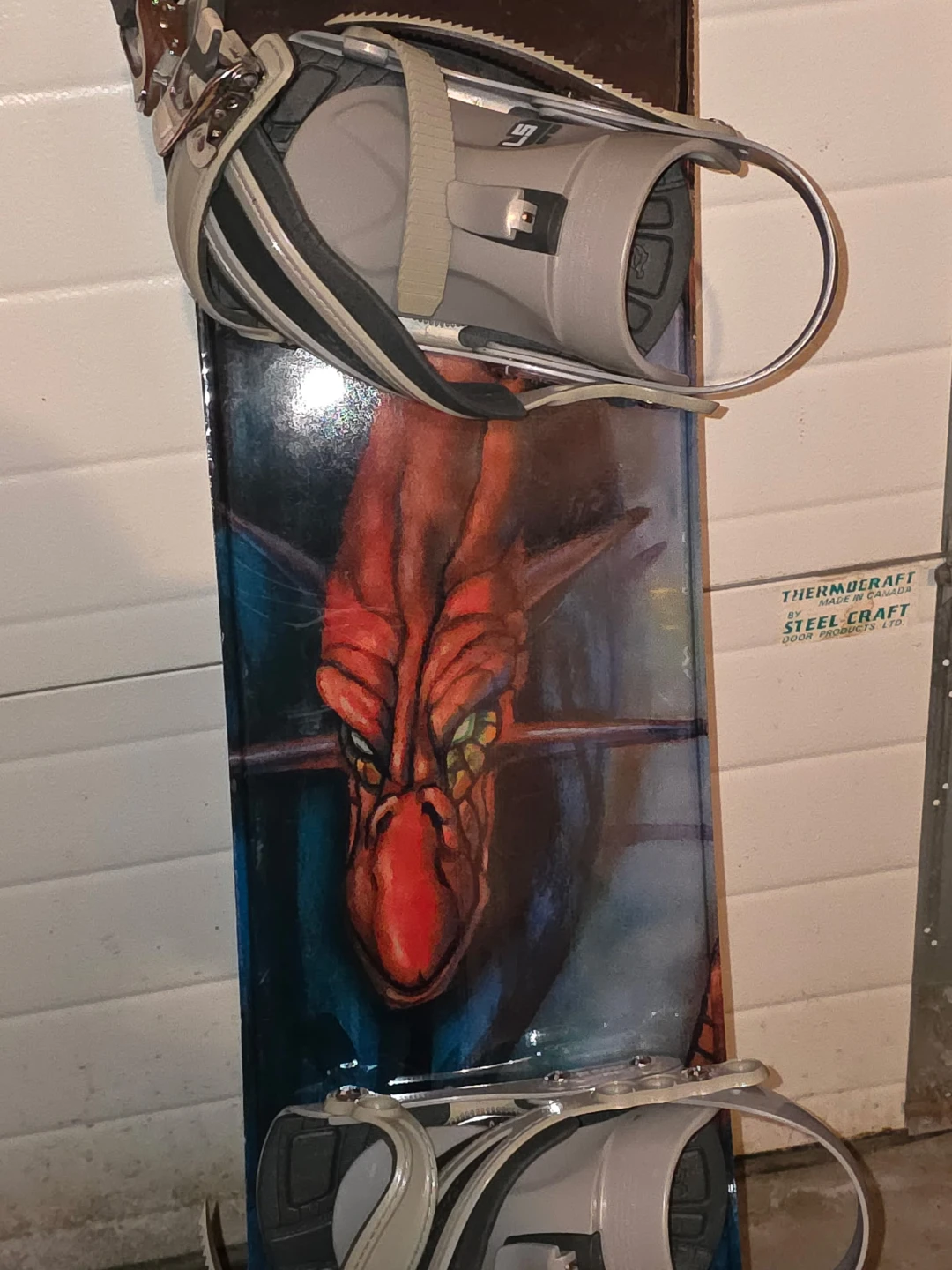 LTD Snowboard with Dragon Design